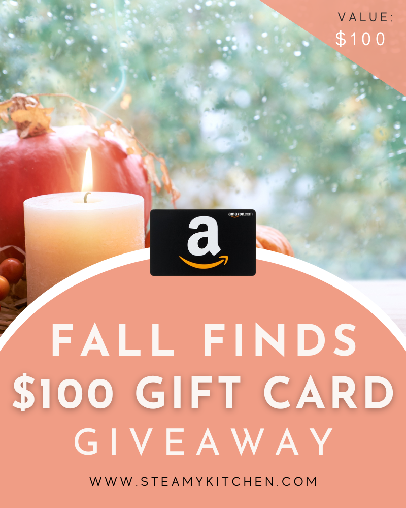 Fall Finds Amazon $100 Gift Card GiveawayEnds in 34 days.