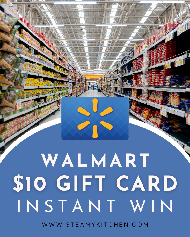 $10 Walmart Wins Gift Card Instant WinEnds in 52 days.