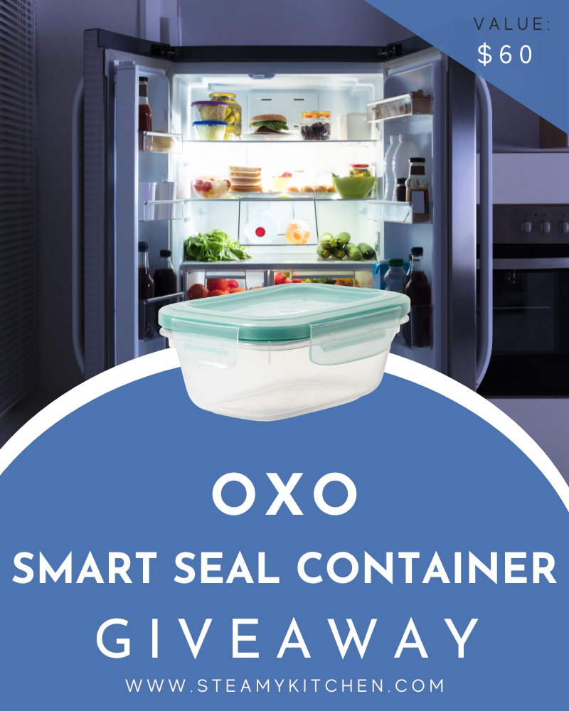 OXO Smart Seal Container Set GiveawayEnds in 48 days.