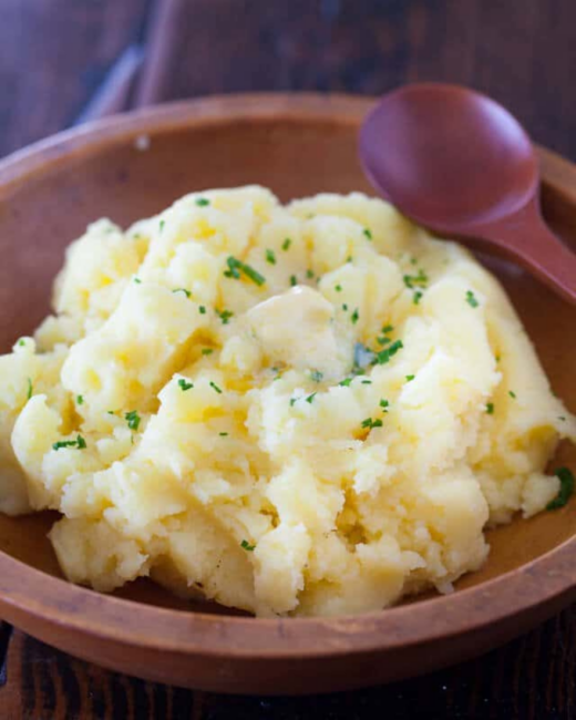 Mashed Potatoes without Milk Recipe